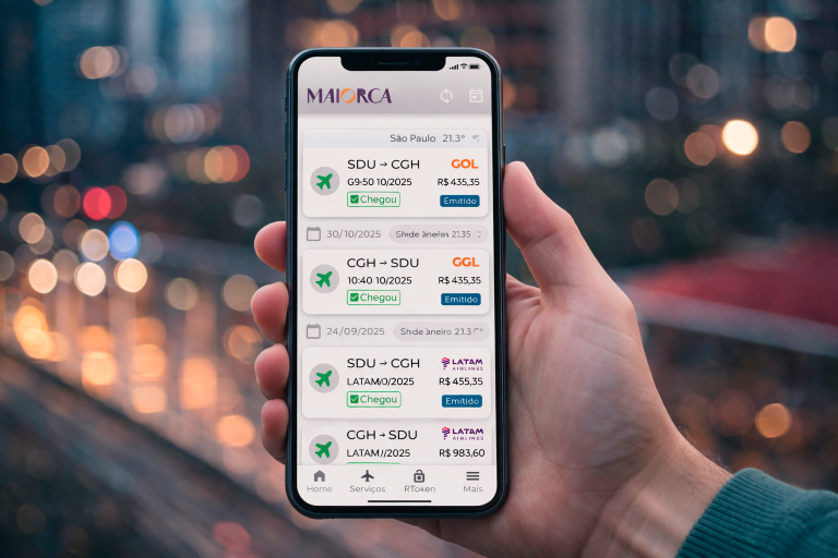 Aplicativo Maiorca: tecnologia para simplificar a gestão de viagens corporativas